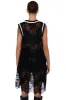 ON THE SIDELINES LACE JERSEY MINI DRESS sold by AKIRA
