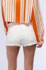 MILLI BUTTON FRONT DENIM SKORT sold by AKIRA