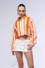MILLI BUTTON FRONT DENIM SKORT sold by AKIRA