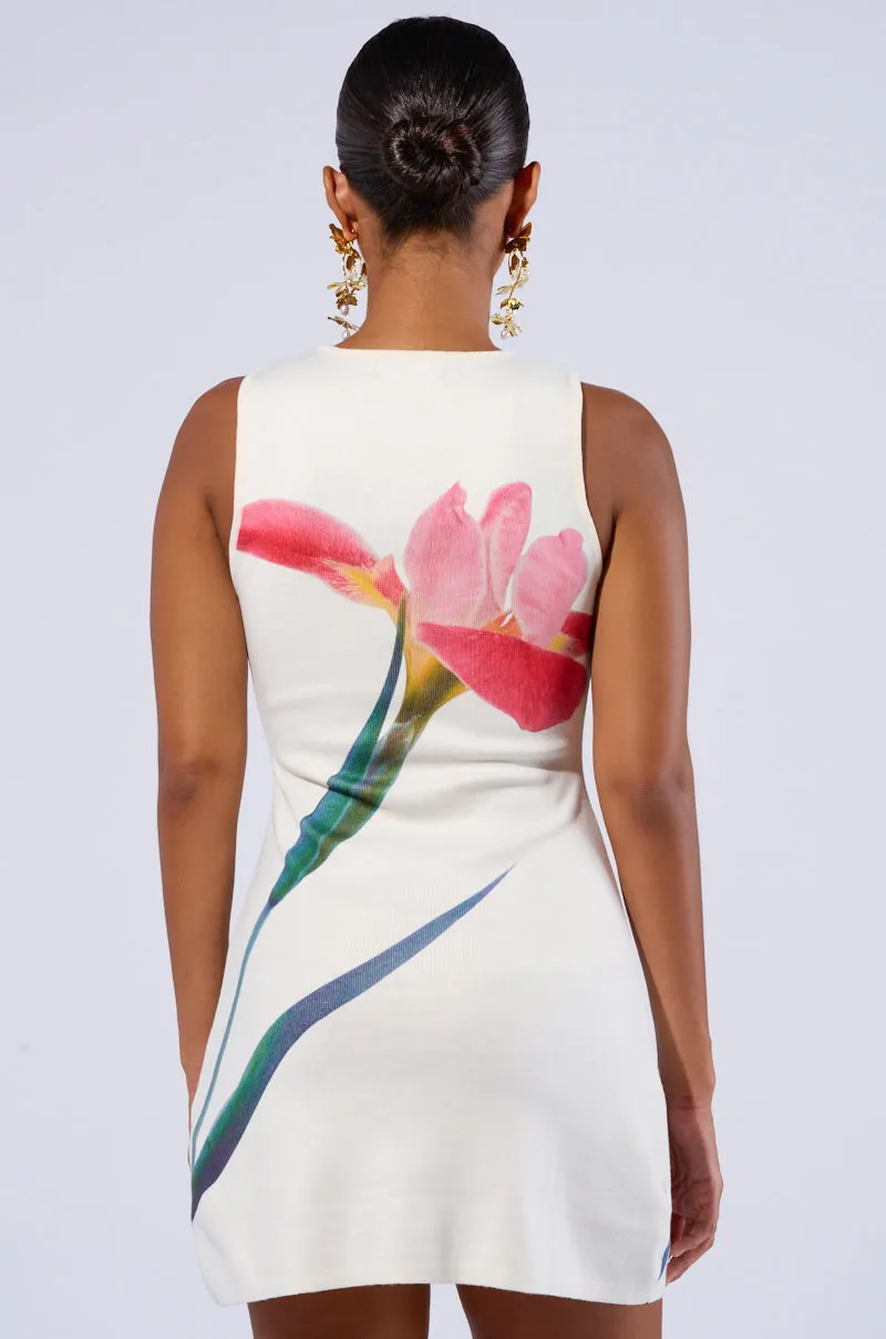 GARDEN BLOOMS MINI DRESS sold by AKIRA product image thumbnail 4