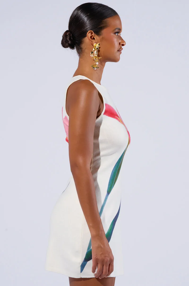 GARDEN BLOOMS MINI DRESS sold by AKIRA product image thumbnail 3