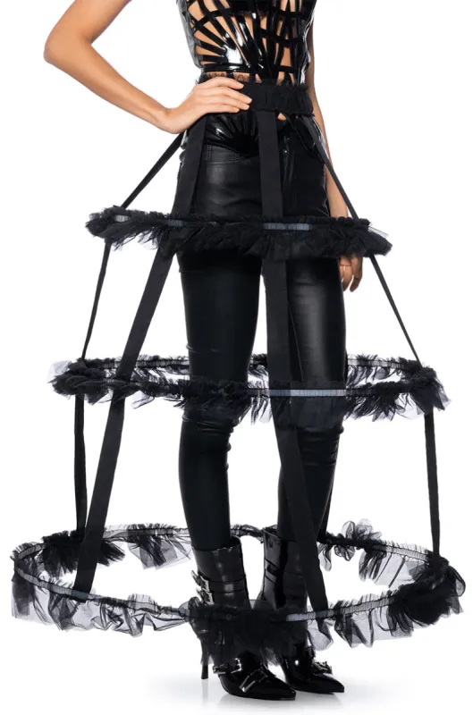 HALLE HOOP SKIRT sold by AKIRA