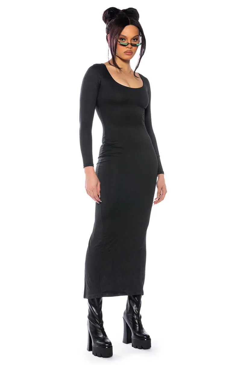 GOOD AS GOLD DOUBLE LAYER MAXI DRESS sold by AKIRA product image thumbnail 2