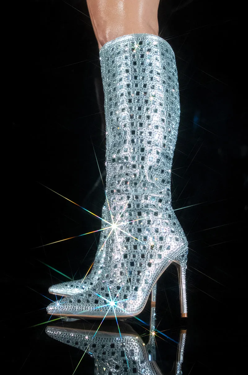 AZALEA WANG DESTINEE MULTI EMBELLISHED BOOT sold by AKIRA product image thumbnail 4