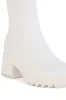 AZALEA WANG BRIDGEY WHITE CHUNKY BOOTIE sold by AKIRA
