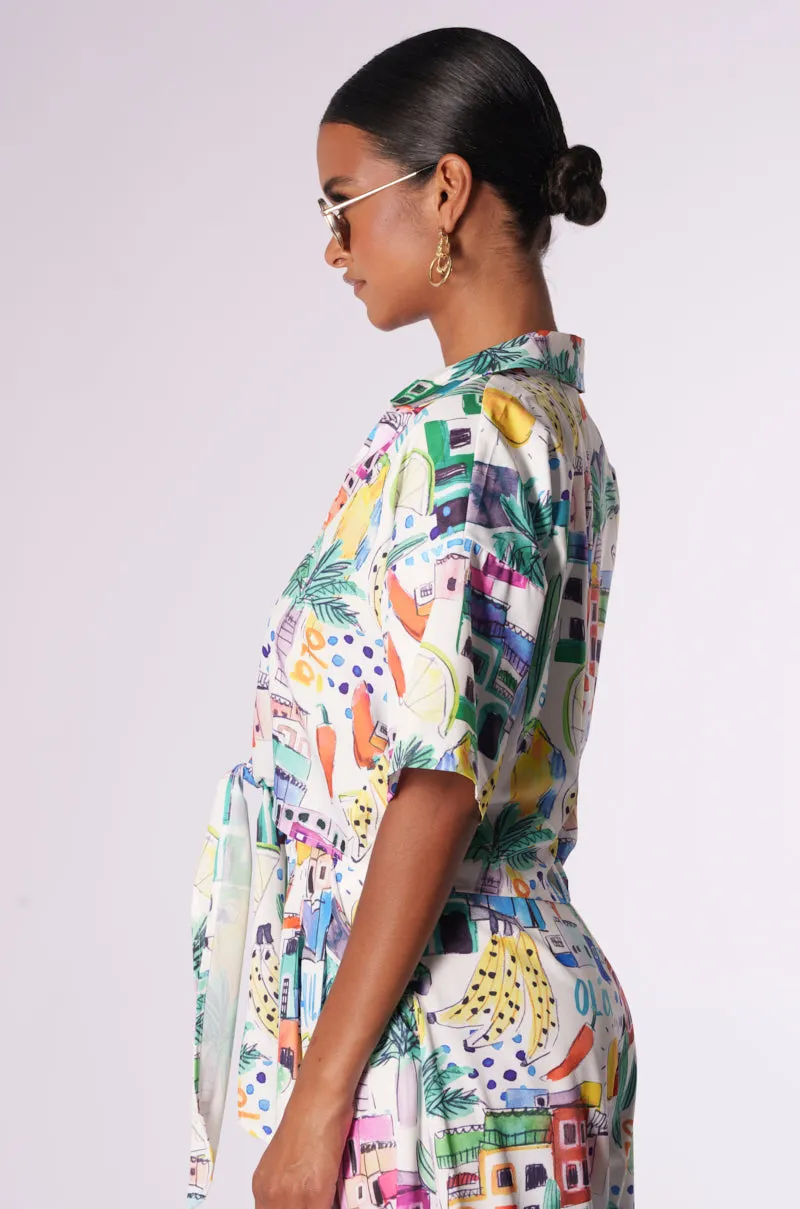 TOO CRAZY FOR YOU BUTTON DOWN TOP sold by AKIRA product image thumbnail 3