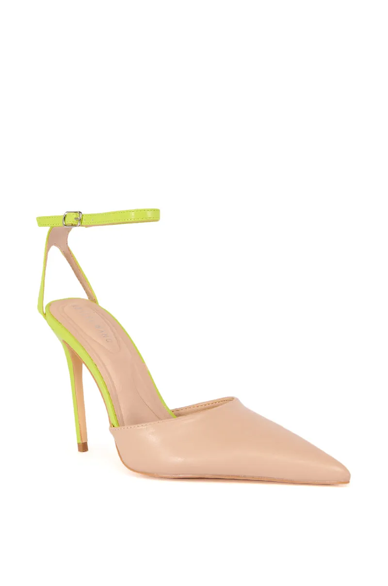 AZALEA WANG TIDINGS NUDE PUMP sold by AKIRA product image thumbnail 4