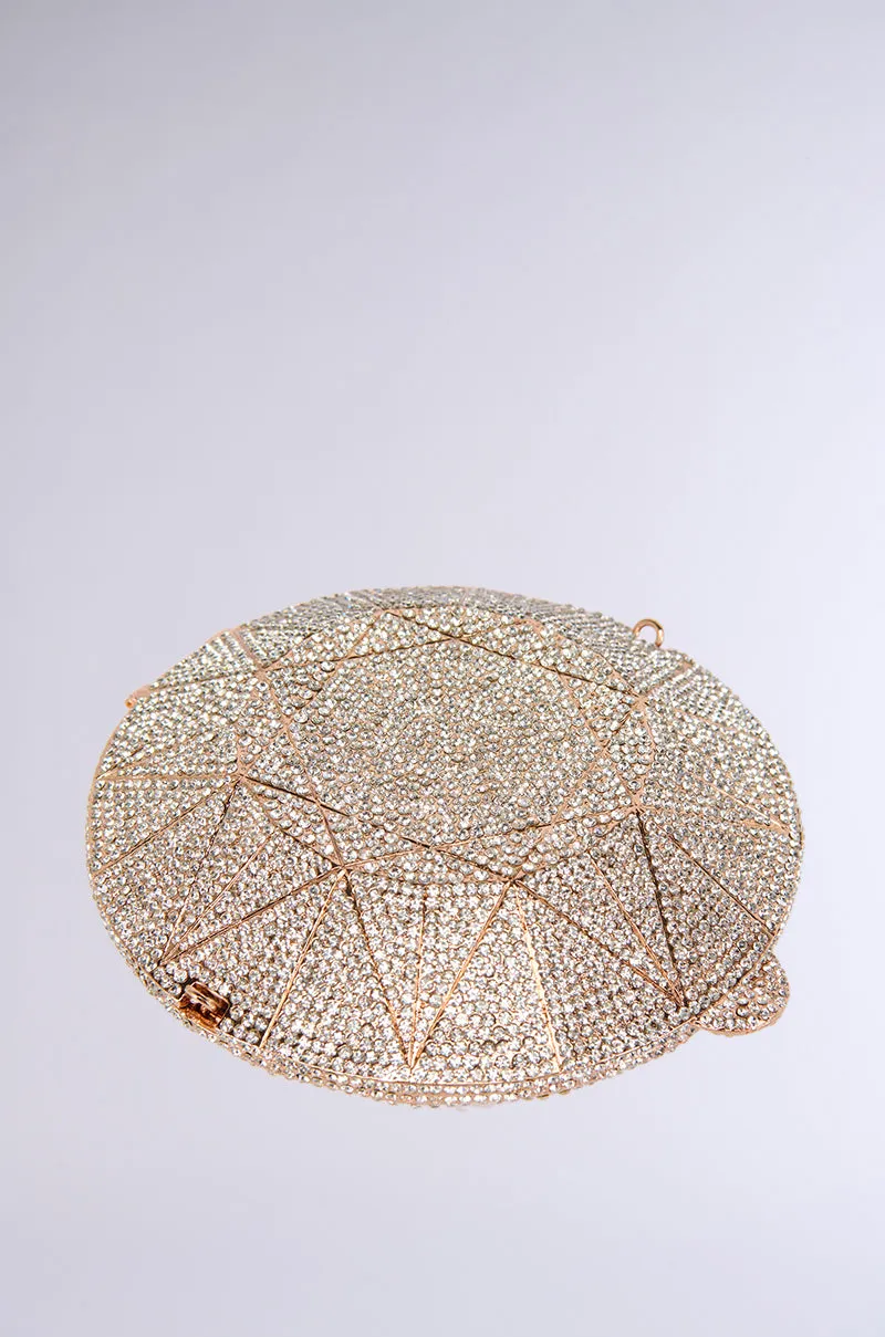 DIAMONDS FOREVER LUXE BLING CLUTCH sold by AKIRA product image thumbnail 3