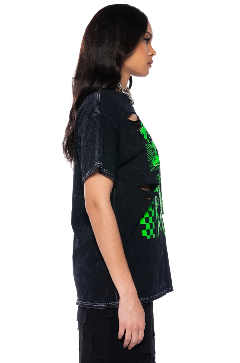 I'M A COOL GIRL GRAPHIC TEE sold by AKIRA product image thumbnail 5