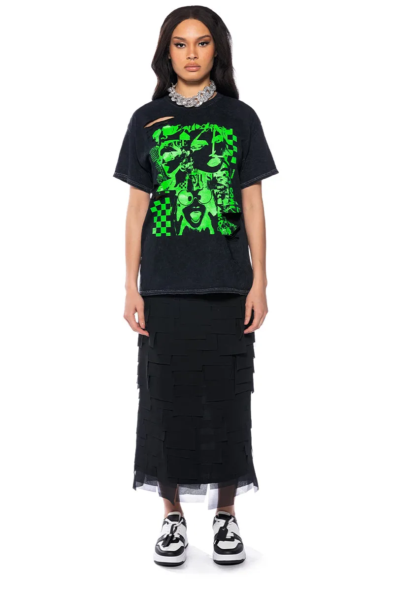 I'M A COOL GIRL GRAPHIC TEE sold by AKIRA product image thumbnail 3