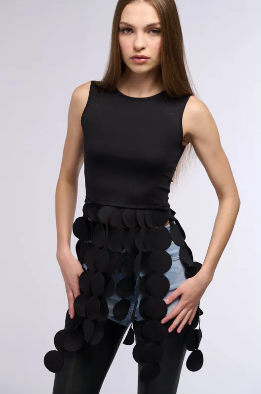 LIGHTS FLASHING TOP sold by AKIRA