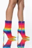 AZALEA WANG SPARKLE LIKE THAT STILETTO BOOTIE IN RAINBOW sold by AKIRA