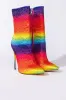 AZALEA WANG SPARKLE LIKE THAT STILETTO BOOTIE IN RAINBOW sold by AKIRA