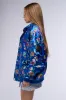 OLLIE METALLIC BROCADE BOMBER JACKET sold by AKIRA
