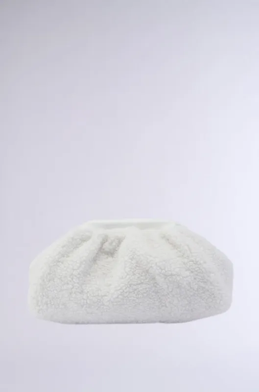 ESSENTIAL SHERPA CLUTCH sold by AKIRA