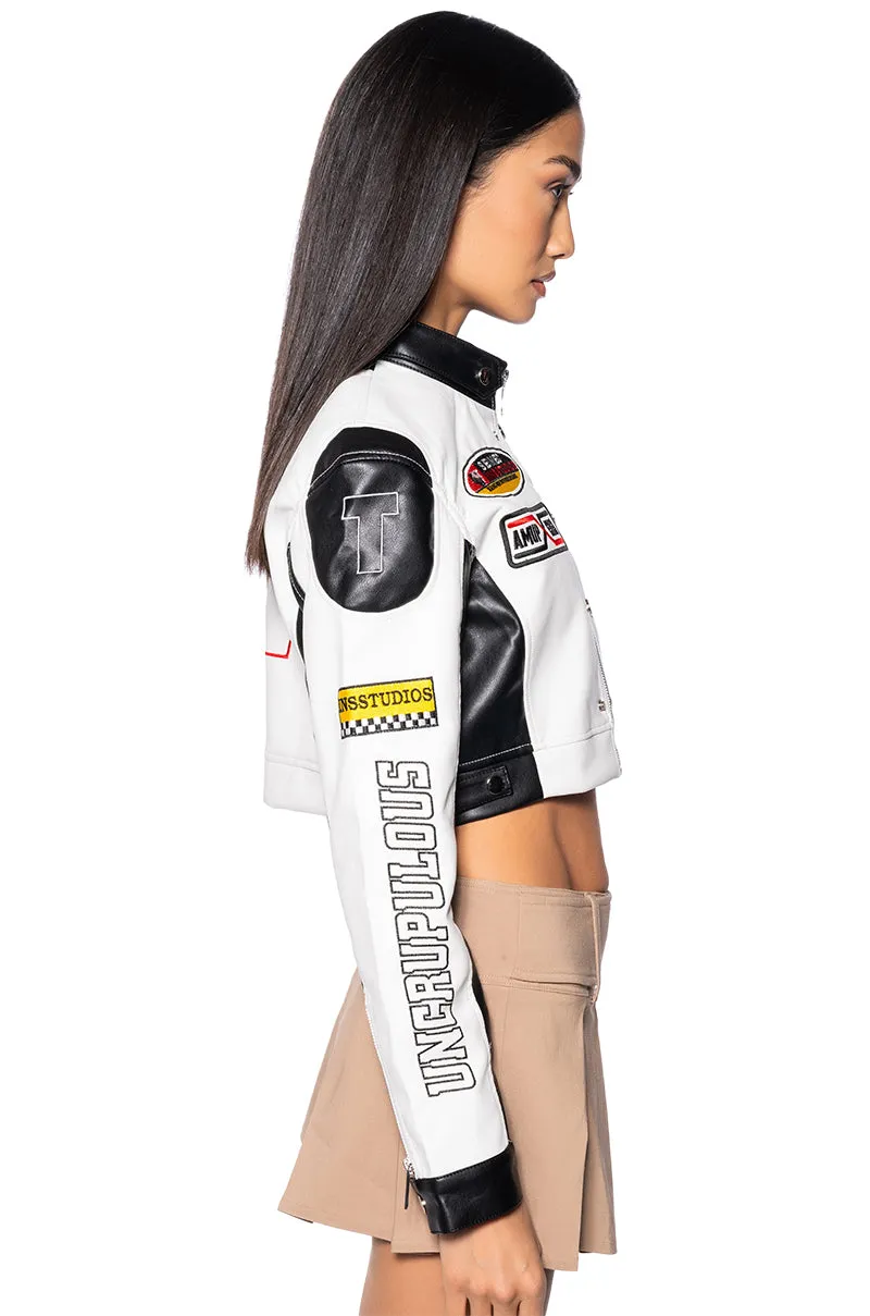 REV IT UP RACING MOTO JACKET sold by AKIRA product image thumbnail 4