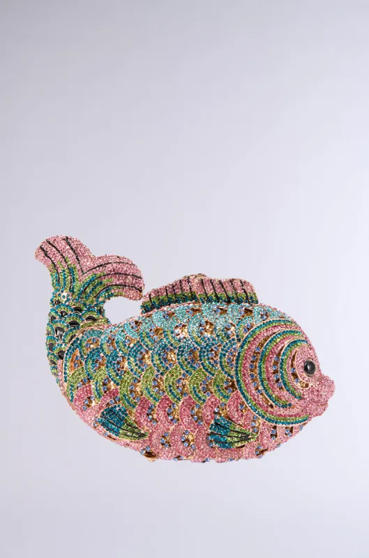 TOO KOI LUXE BLING CLUTCH sold by AKIRA