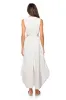 ALINA LACE UP DETAIL MAXI DRESS sold by AKIRA