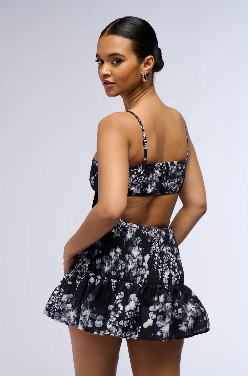 LIKE HEAVEN FLORAL BRALETTE TOP sold by AKIRA product image thumbnail 3