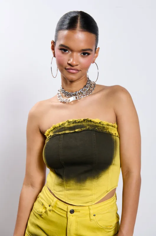 WHAT THE PRICE CORSET TOP sold by AKIRA