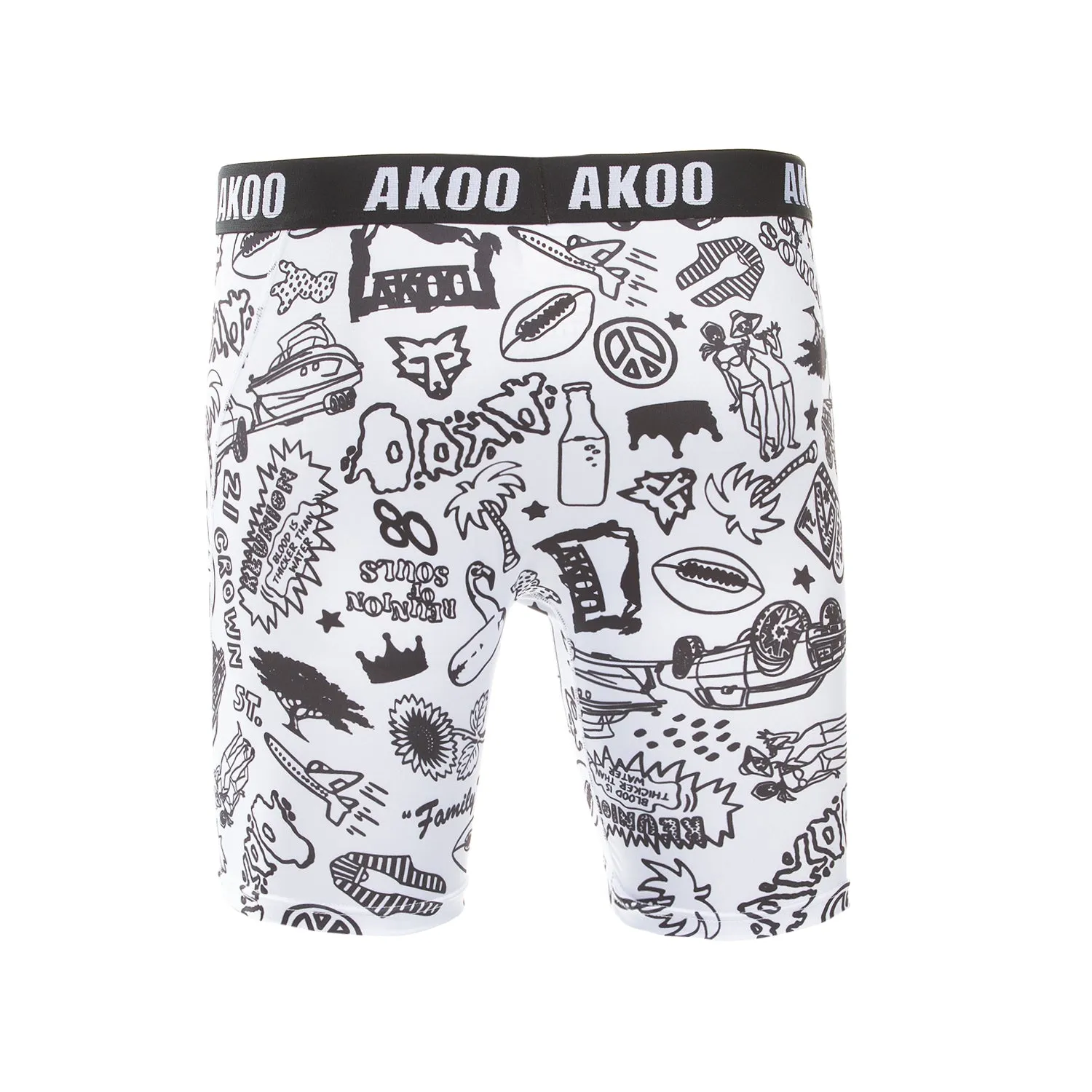 Akoo Mens Flick Briefs (Bleach White) sold by Akoo product image thumbnail 3