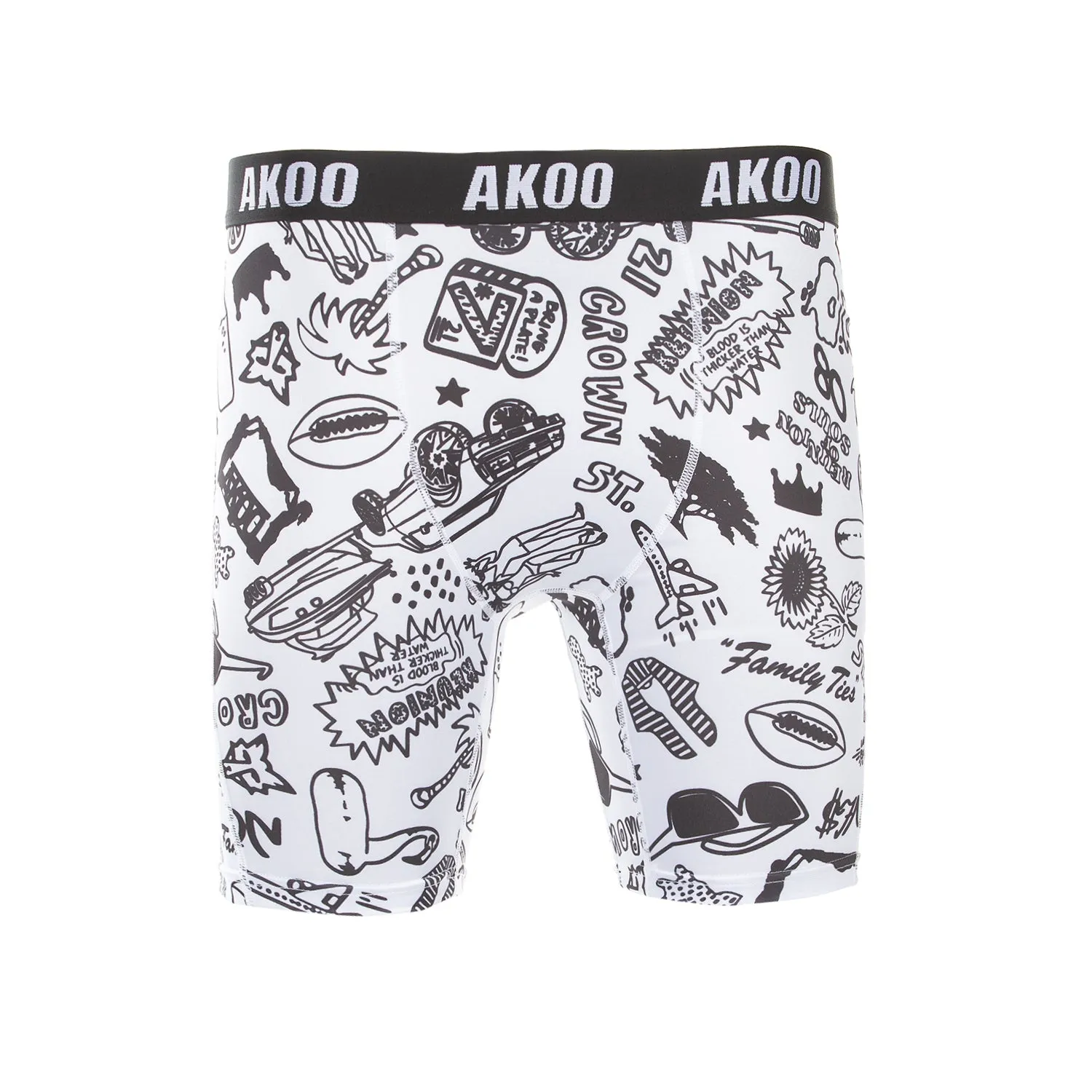 Akoo Mens Flick Briefs (Bleach White) sold by Akoo