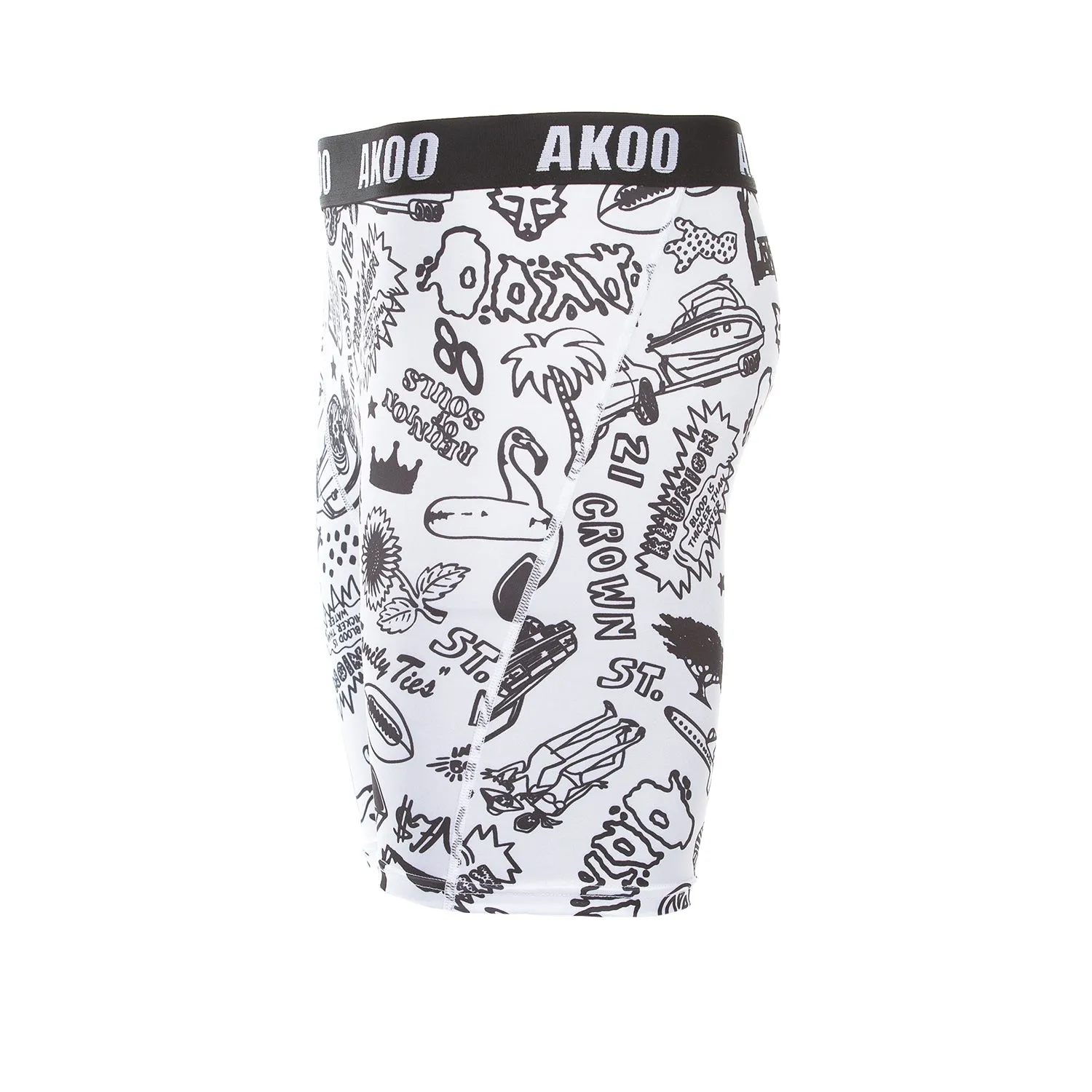 Akoo Mens Flick Briefs (Bleach White) sold by Akoo product image thumbnail 4