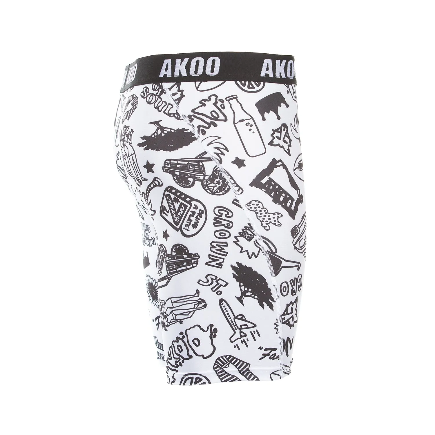 Akoo Mens Flick Briefs (Bleach White) sold by Akoo product image thumbnail 2