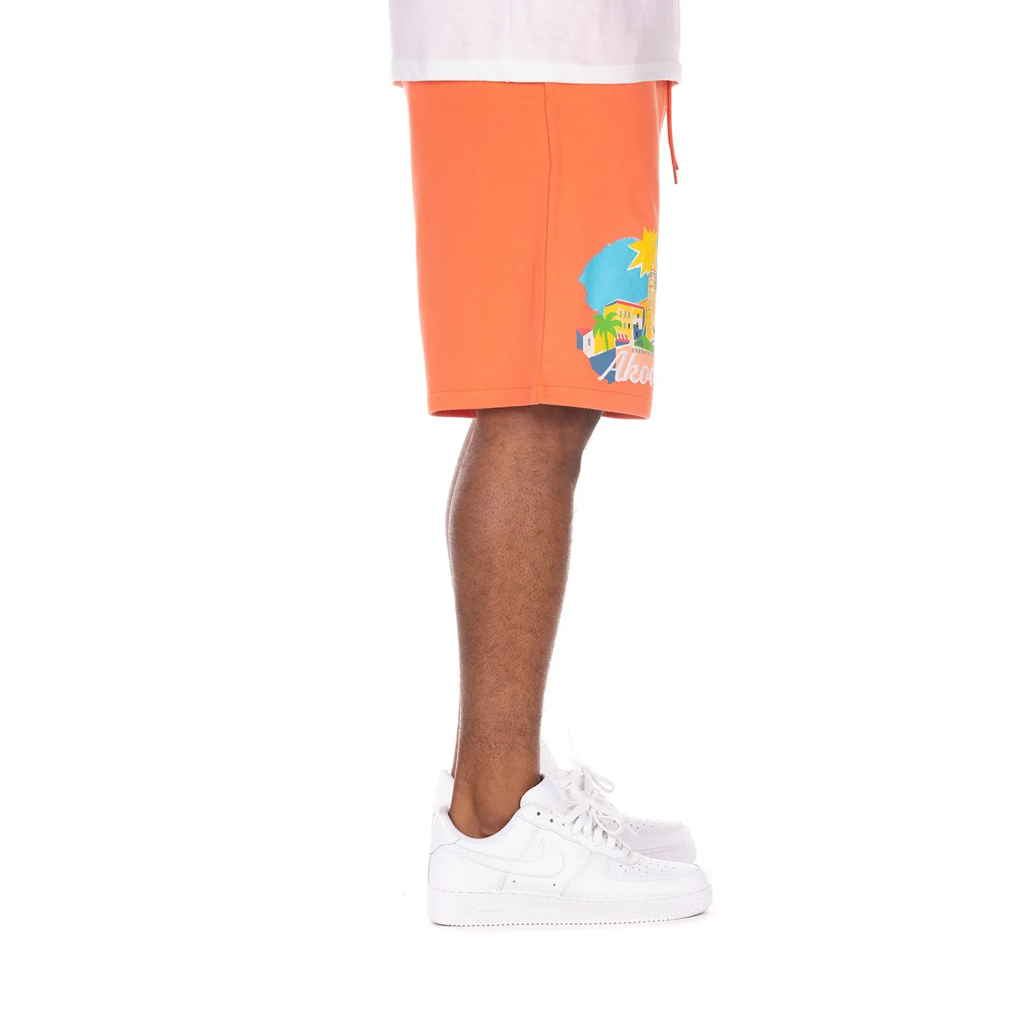 Akoo Mens Locate Short (Living Coral) sold by Akoo product image thumbnail 5