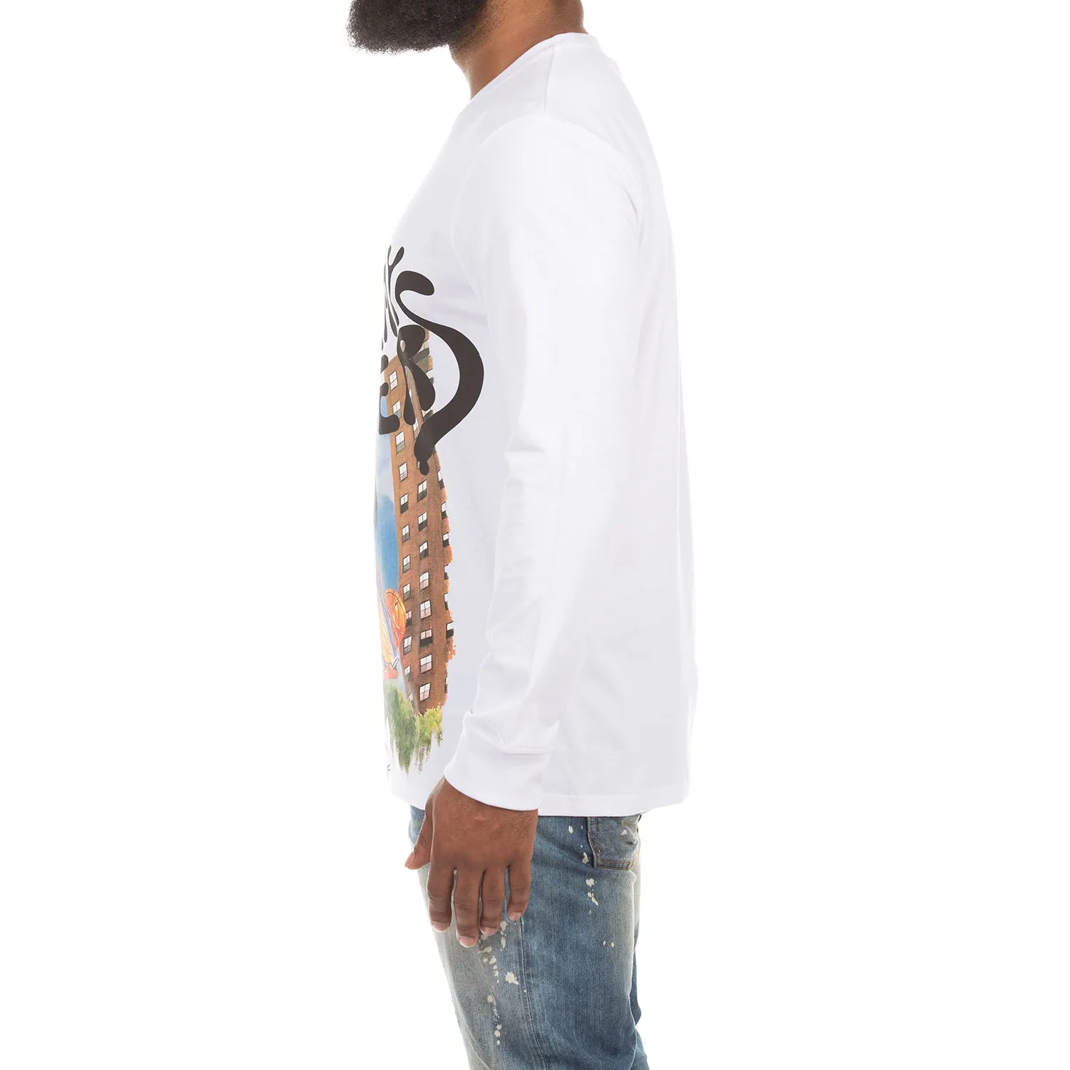 Akoo Mens Haters LS Tee (White) sold by Akoo product image thumbnail 4