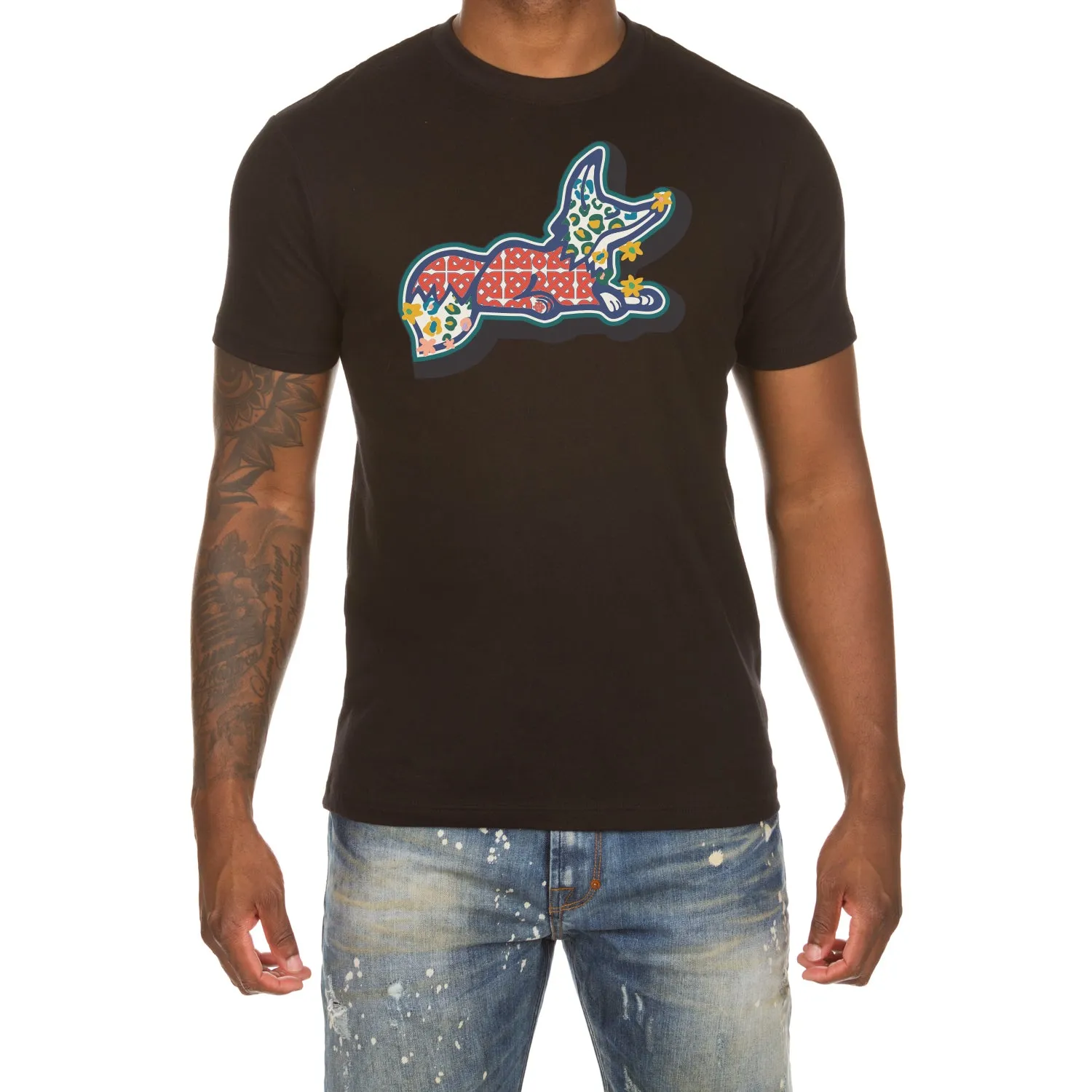 Akoo Mens Decor SS Tee (Black) sold by Akoo