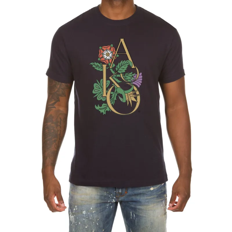 Akoo Mens Regal SS Tee (Navy) sold by Akoo