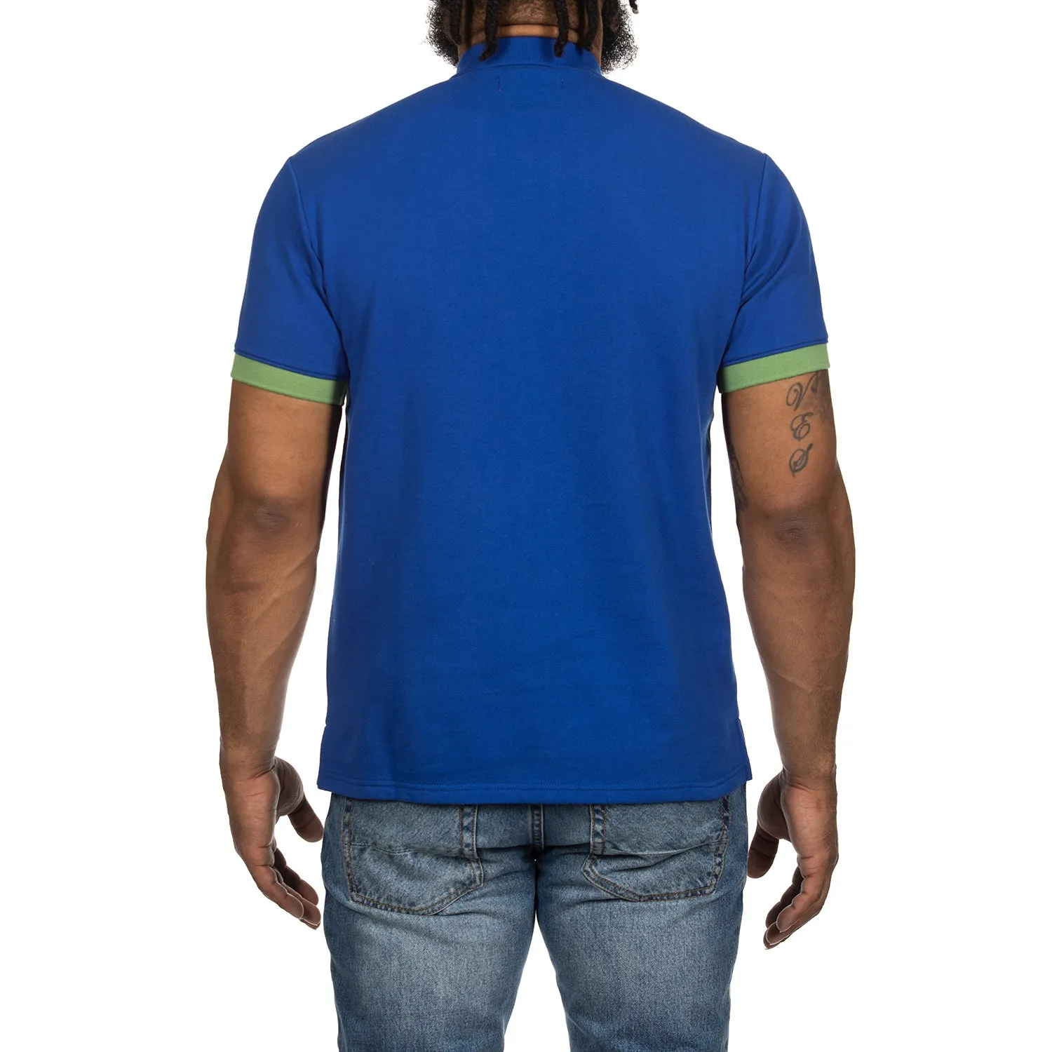 Akoo Mens Clique SS Polo (Surf The Web) sold by Akoo product image thumbnail 2