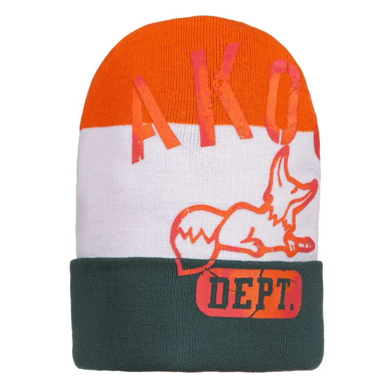 Akoo Mens Stamped Knit Hat (Storm) sold by Akoo