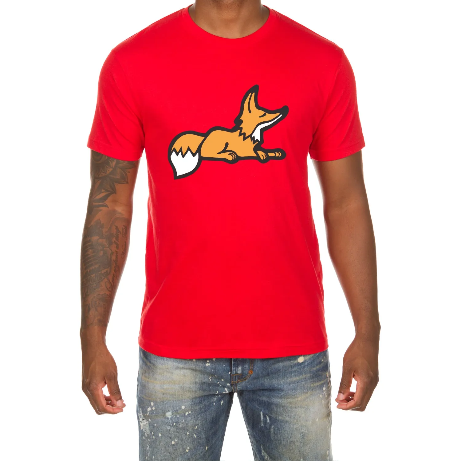 Akoo Mens Clsc Snobby SS Tee (Red) sold by Akoo