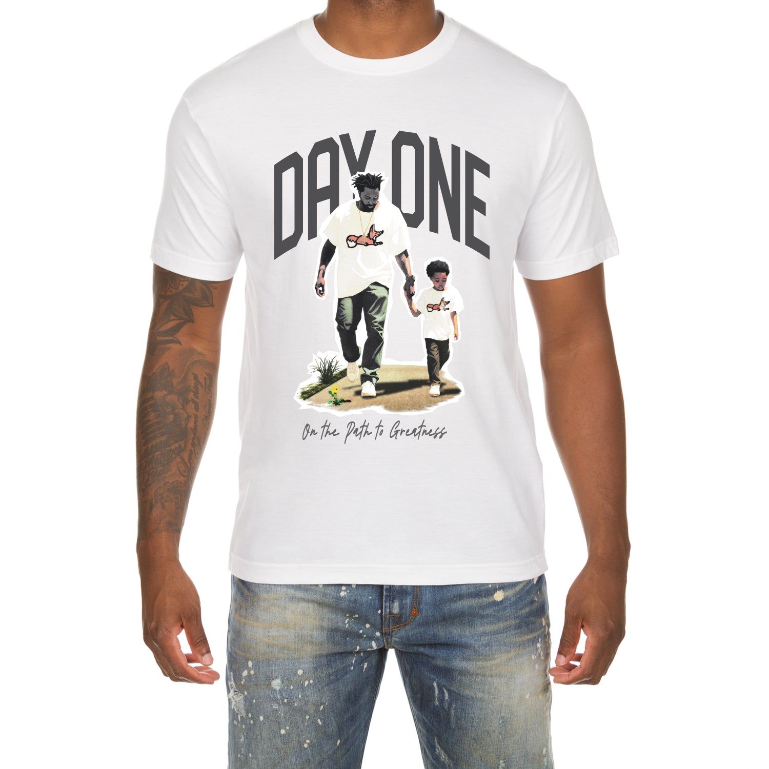 Akoo Mens Greatness SS Tee (White) sold by Akoo