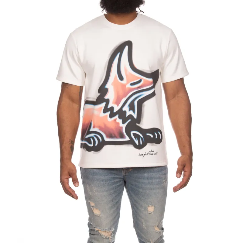 Brush Snobby SS Knit Akoo Mens (Bleach White) sold by Akoo