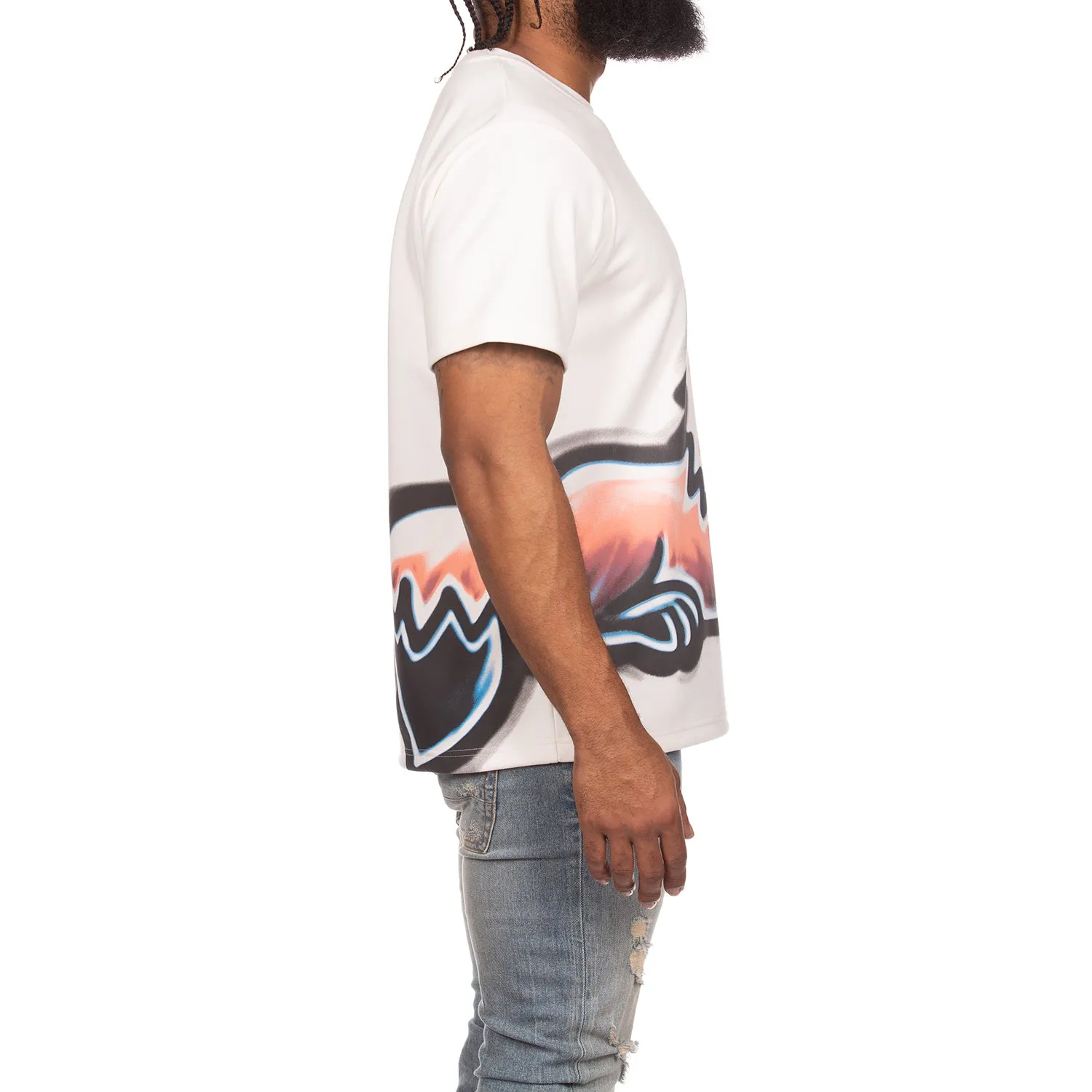 Brush Snobby SS Knit Akoo Mens (Bleach White) sold by Akoo product image thumbnail 3