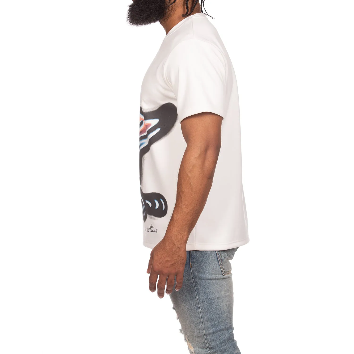 Brush Snobby SS Knit Akoo Mens (Bleach White) sold by Akoo product image thumbnail 4