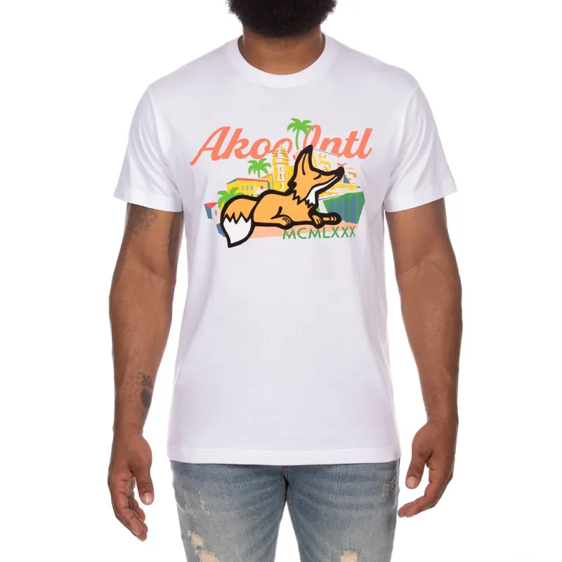 Akoo Mens Paradise SS Knit (White) sold by Akoo