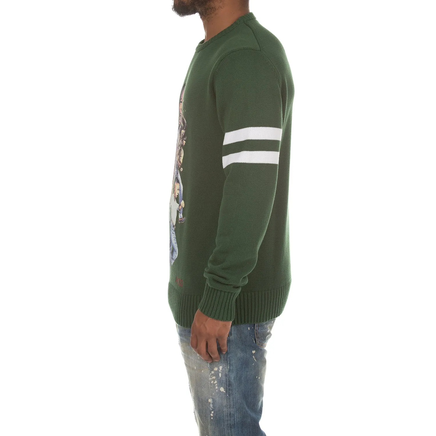 Akoo Mens Yung Kings Sweater (Green) sold by Akoo product image thumbnail 2