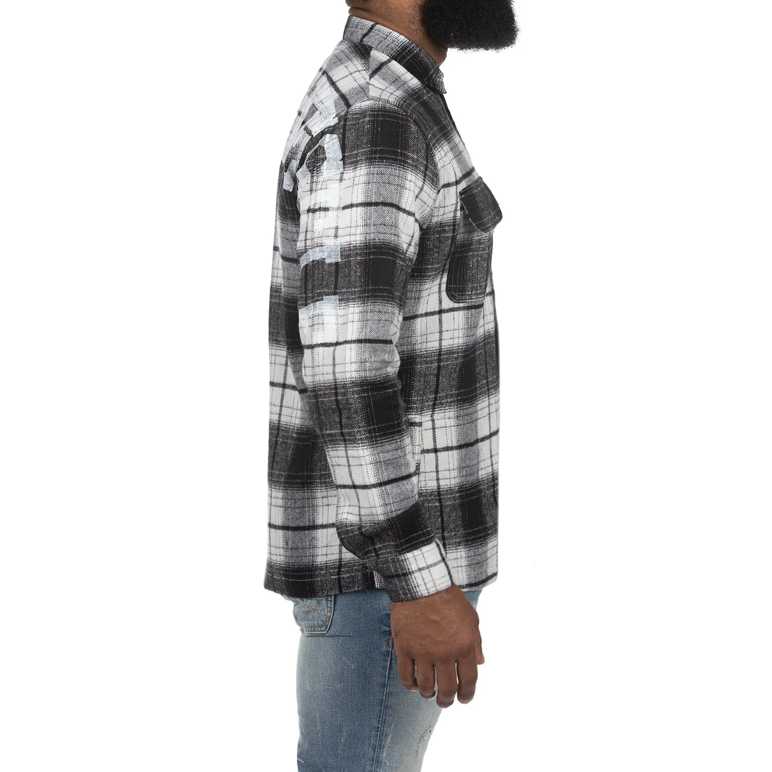 Akoo Mens King LS Woven (White) sold by Akoo product image thumbnail 3