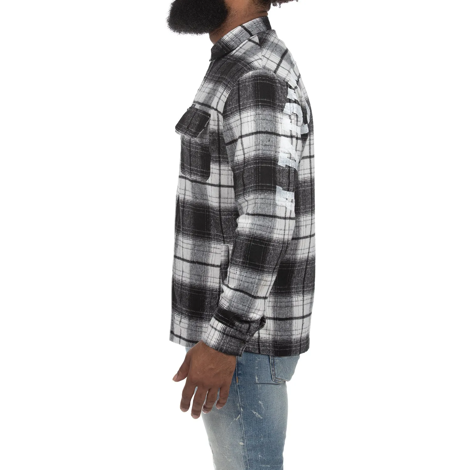 Akoo Mens King LS Woven (White) sold by Akoo product image thumbnail 4