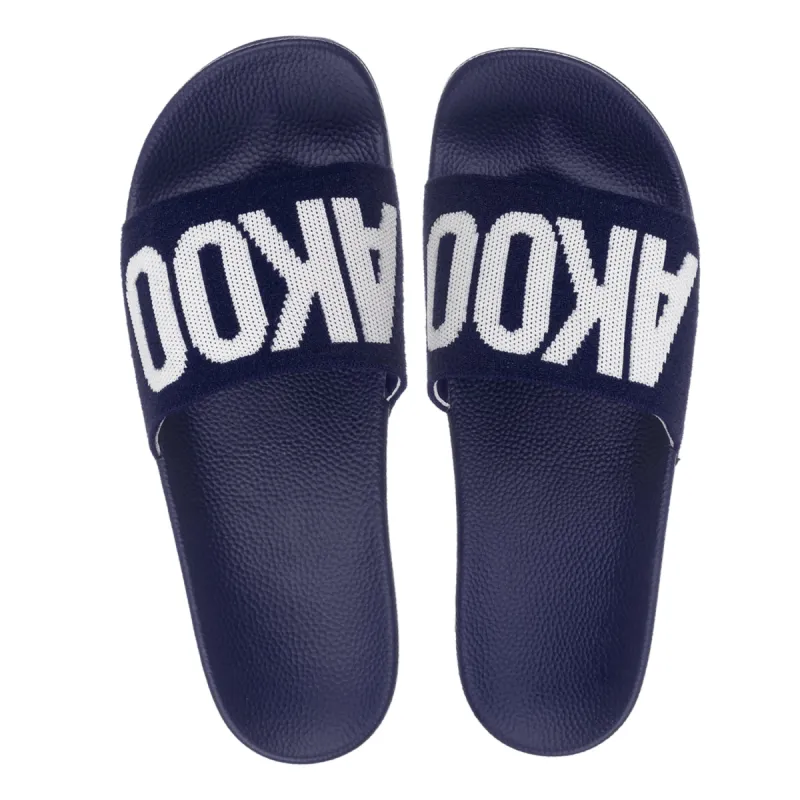 Akoo Mens Crown Slides (Blue Depths) sold by Akoo
