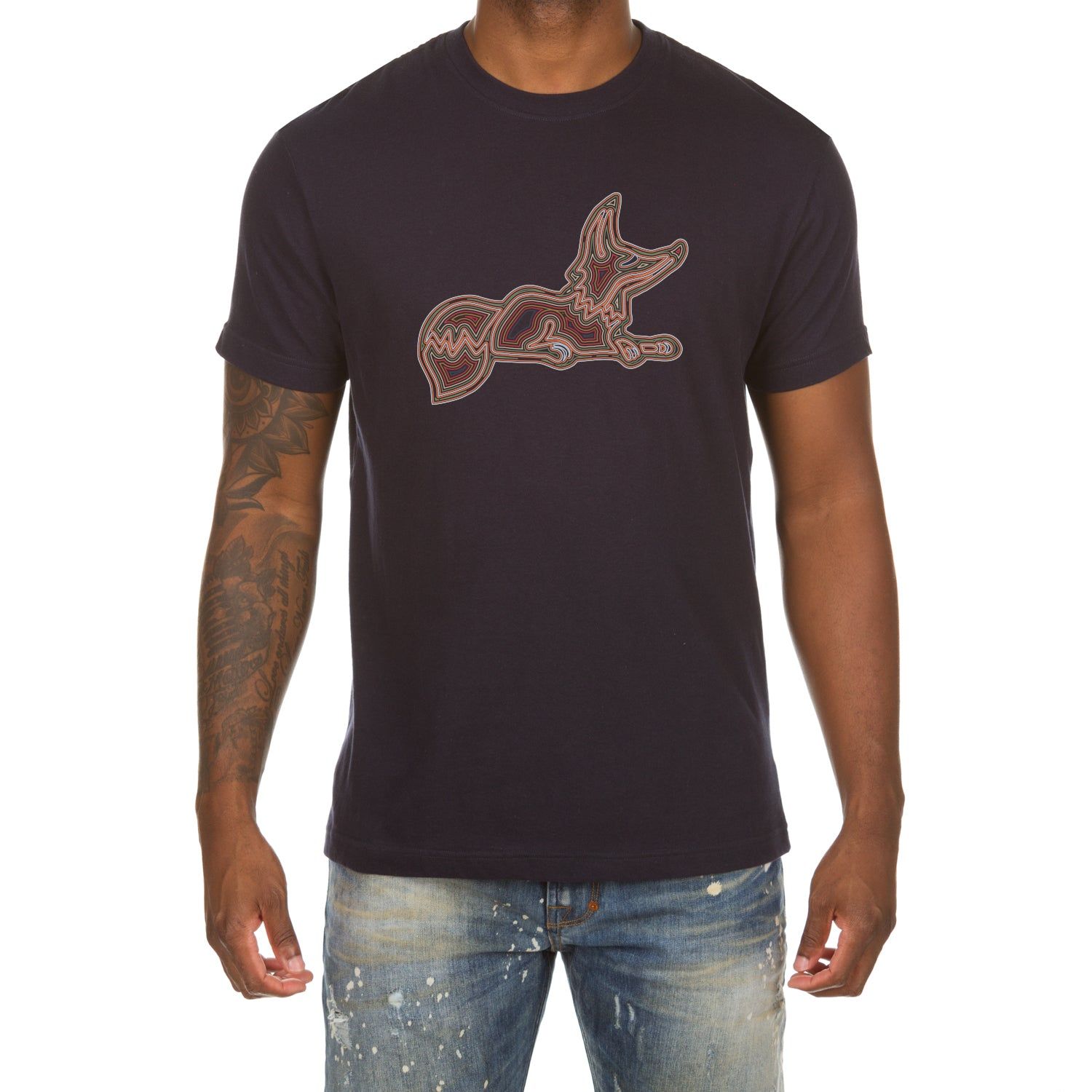 Akoo Mens Slick Posse SS Tee (Navy) sold by Akoo