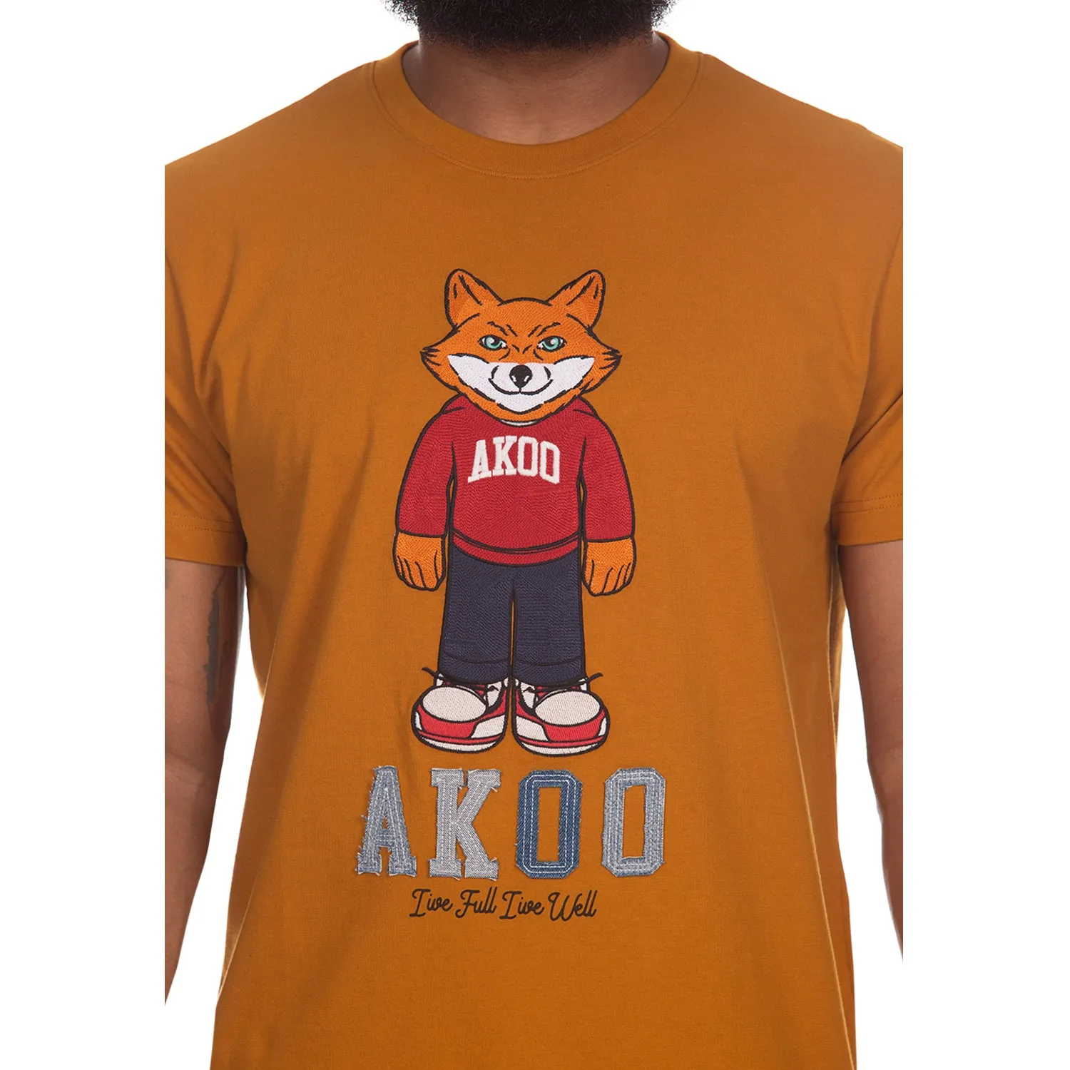Akoo Mens Slick SS Knit (Buckthorn Brown) sold by Akoo product image thumbnail 3