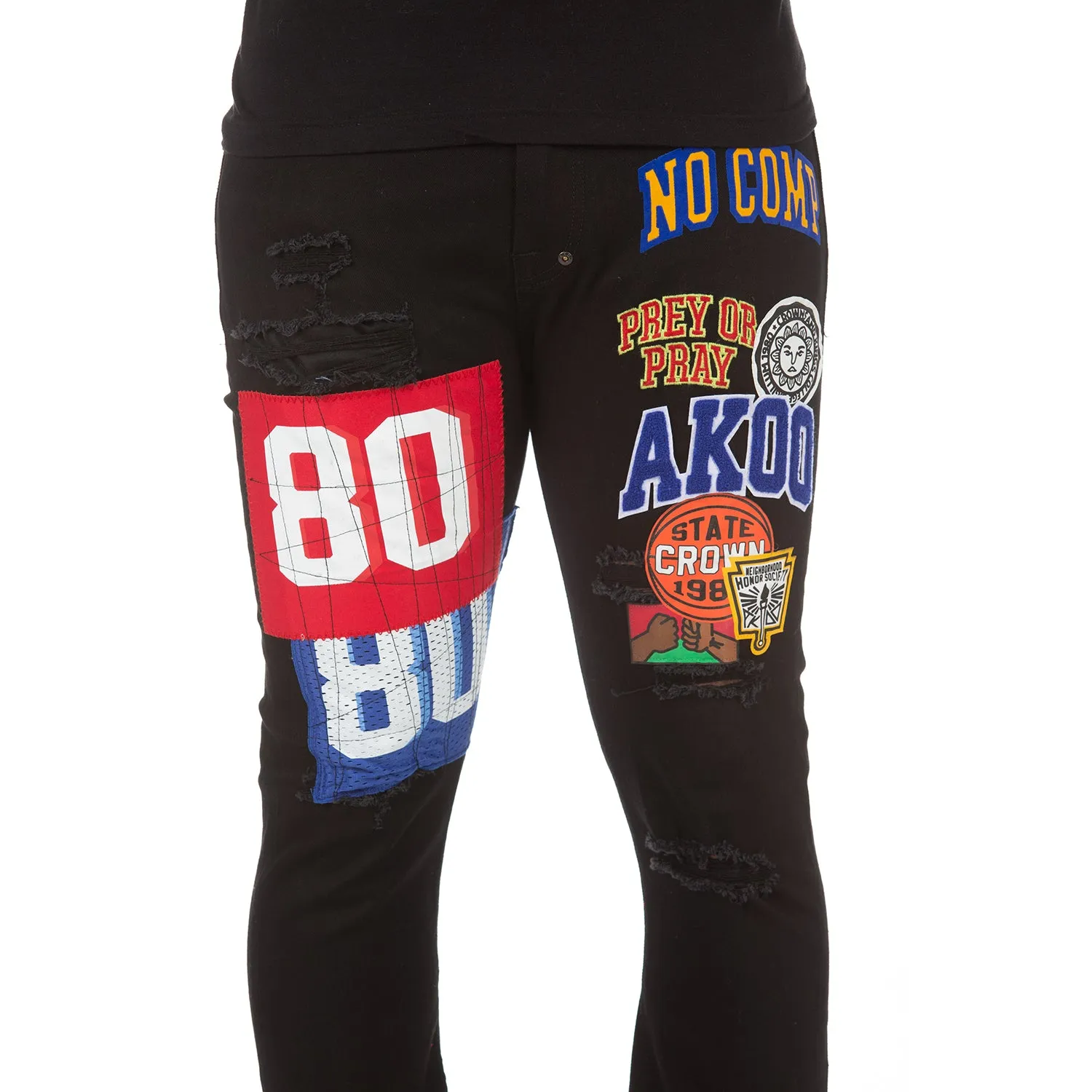 Akoo Mens Monarch Jean (Black) sold by Akoo product image thumbnail 3