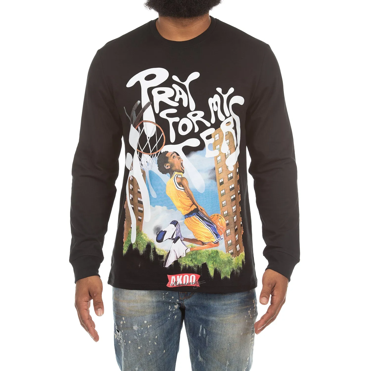 Akoo Mens Haters LS Tee (Black) sold by Akoo