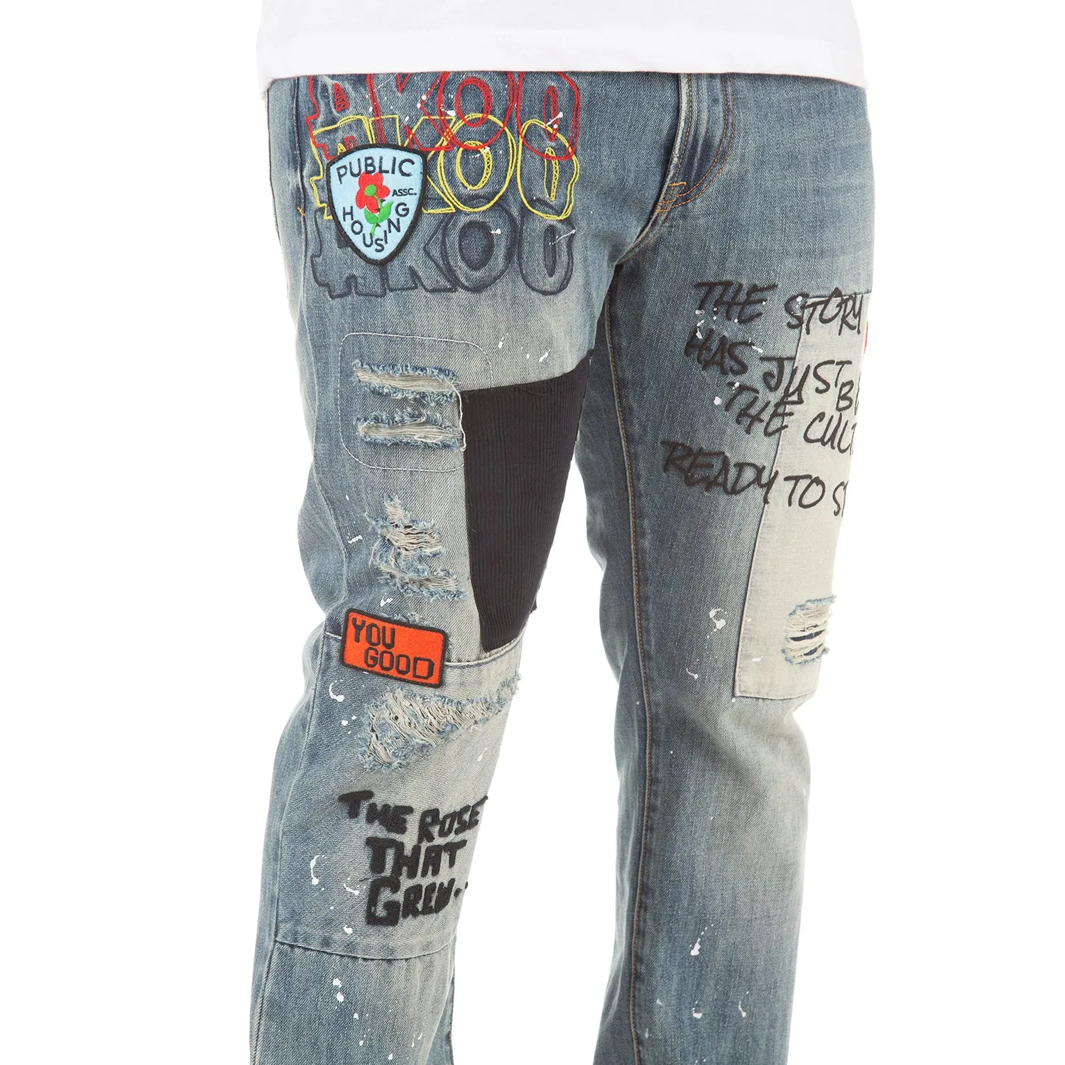Akoo Mens Kingdom Jean (Culture Fit) (Bora) sold by Akoo product image thumbnail 4