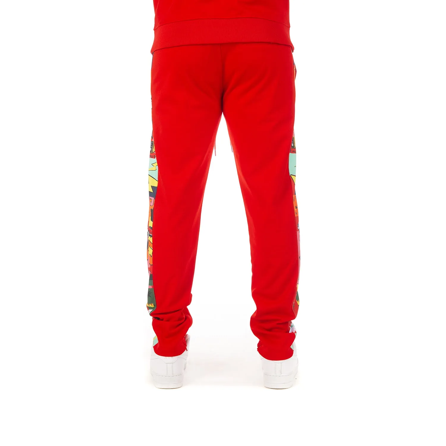Akoo Mens Abstract Track Pant (Racing Red) sold by Akoo product image thumbnail 2